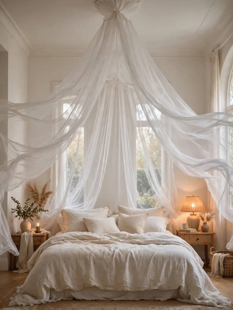 Tented Fabric Ceiling