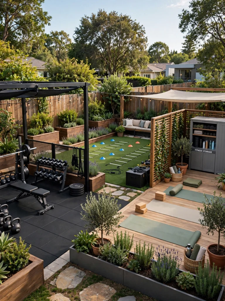 Build a Complete Outdoor Fitness Zone