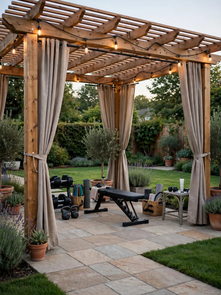 Create a Covered Outdoor Gym