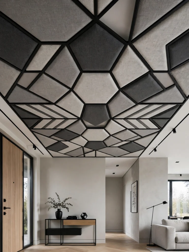 Scalloped Fabric Ceiling Edge
