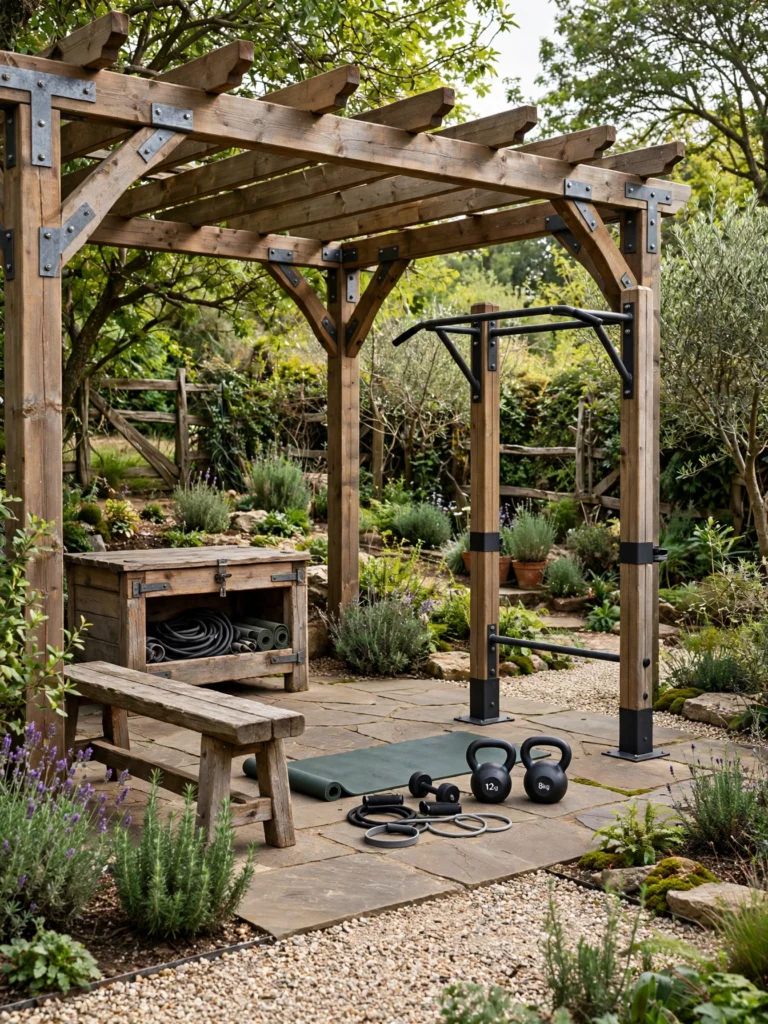 Create a Simple Backyard Workout Corner