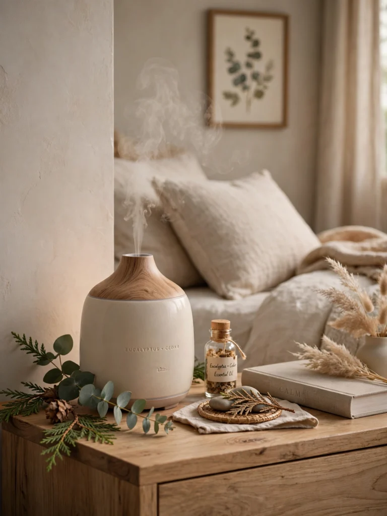 Essential Oil Diffuser with Botanical Scents